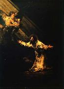 Francisco de Goya Oleo sobre tabla oil painting on canvas